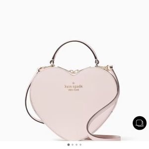 Kate Spade Pink Heart Purse